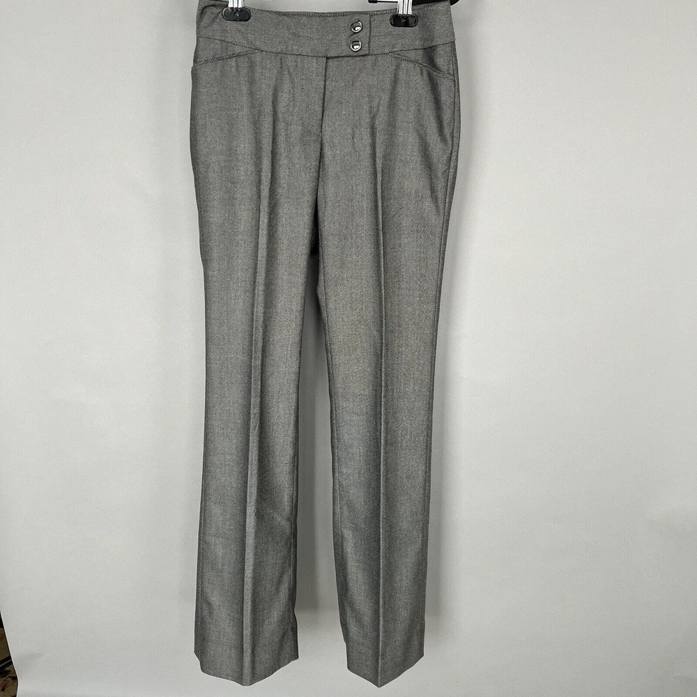White House Black Market Gray Pants Legacy 00R New Without Tags